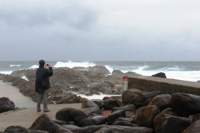 I wasn't the only person out taking photos today. Another blogger perhaps?