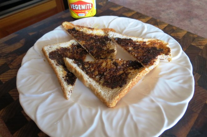 See, you only need add a thin layer of Vegemite to your toast. Less is more! ;)