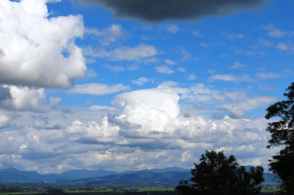 Look at that intense shade of blue in the sky!