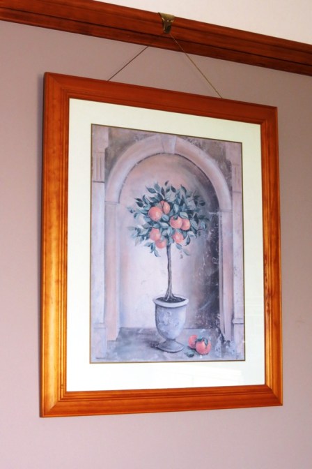 It's lilac, and it features nature, so this picture gives me great enjoyment.