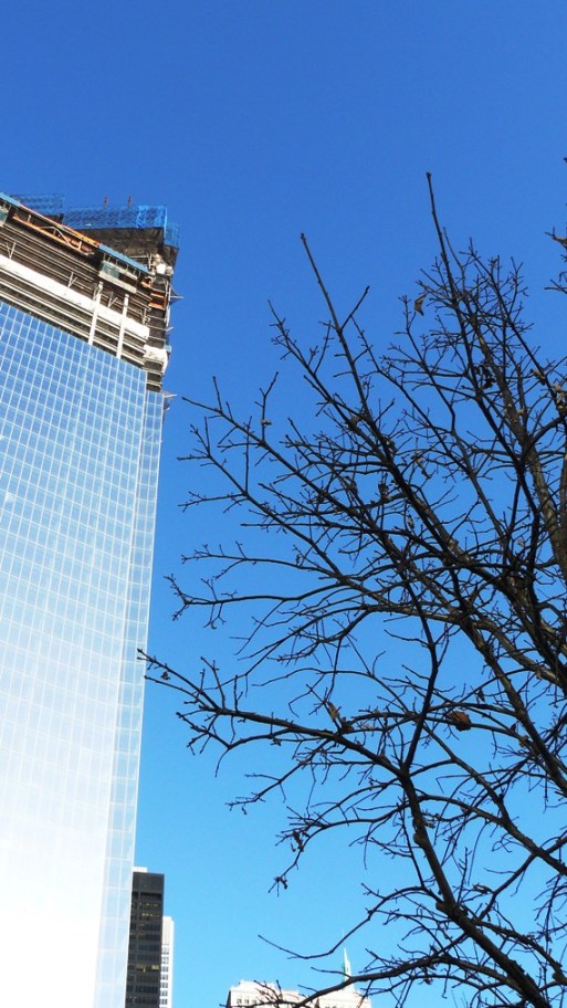 The building of the new World Trade Centre.