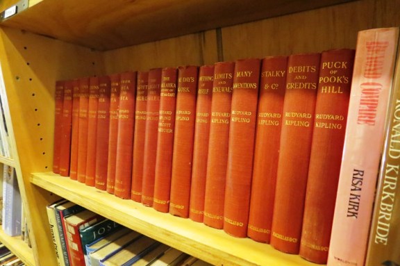 I love the matching series of books so often found here, in the second-hand section.