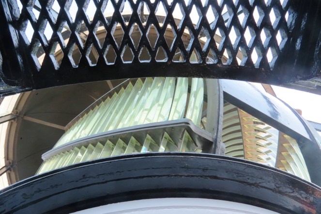 Here lies all of the gadgemetry to project the beams of the light, right up at the very top of the inner sanctum..