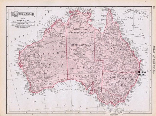 Australia map